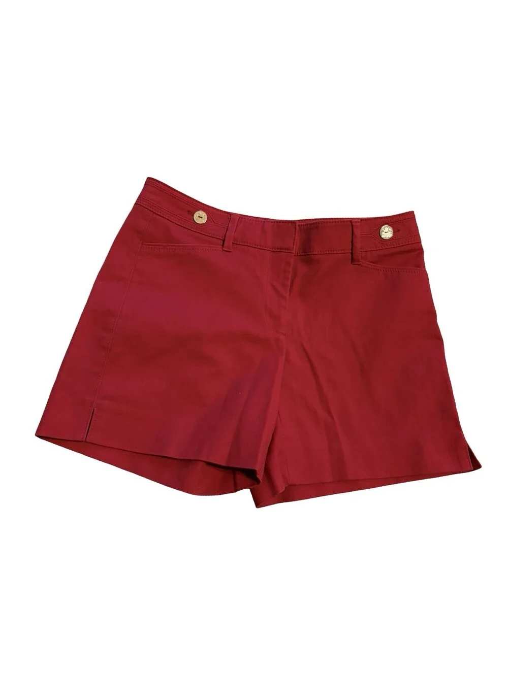 WHITE HOUSE BLACK MARKET Magenta Casual 5” Shorts 0